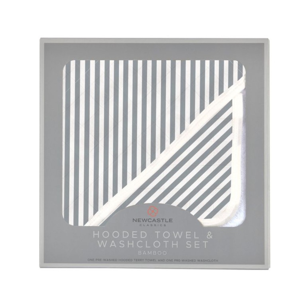 Newcastle Organic Cotton Baby Washcloth & Towel Set